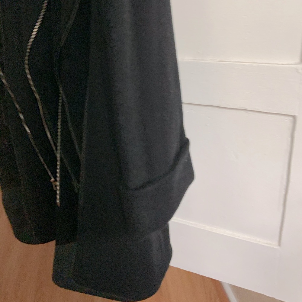 VERA WANG WOOL ZIPER COAT XL - Picture 7 of 8